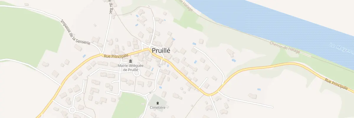 Plan du 9 Rue Principale à Longuenée-en-Anjou