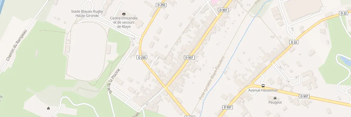 Plan du 41 Rue de l’Hôpital à Blaye