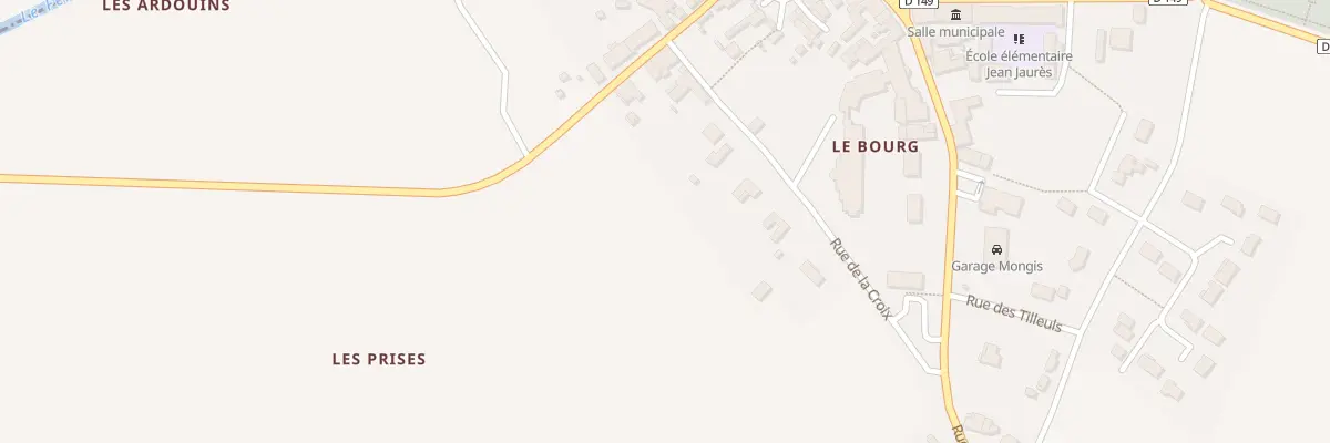 Plan du 6 Rue de la Croix à Saint-Bonnet-sur-Gironde