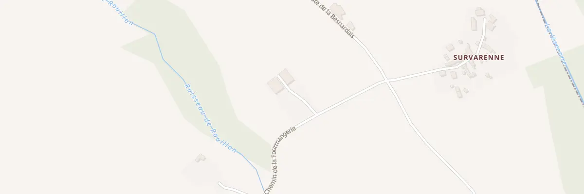 Plan du 5001 Rouillon à Soucé