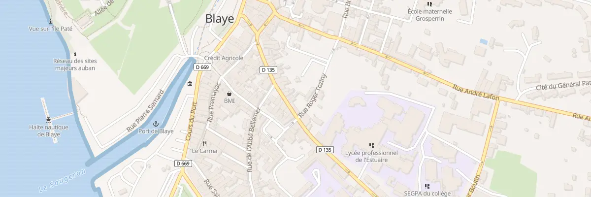 Plan du 31 Rue J Rudel à Blaye