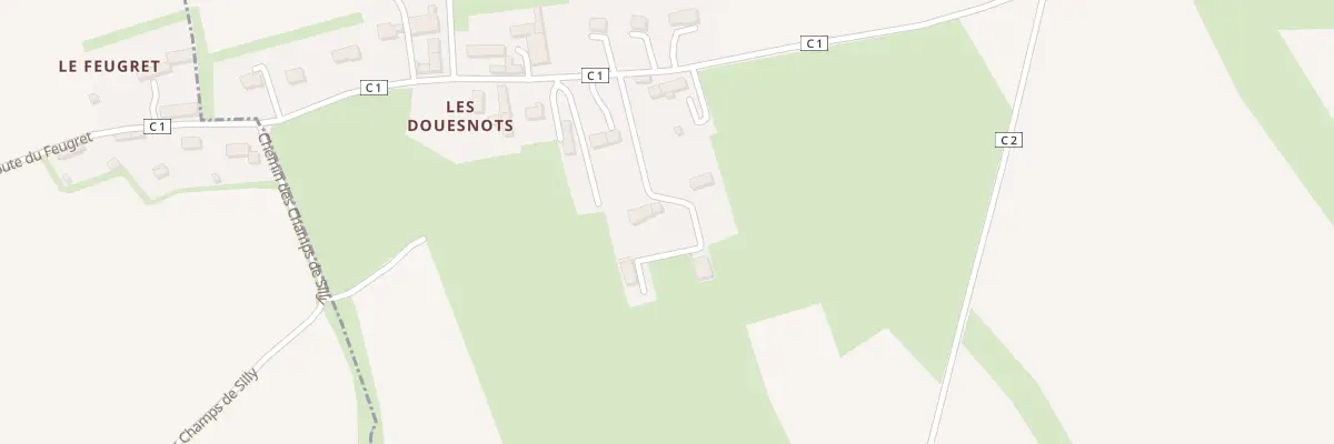 Plan du 5 Rte Les Douesnots à Hottot-les-Bagues