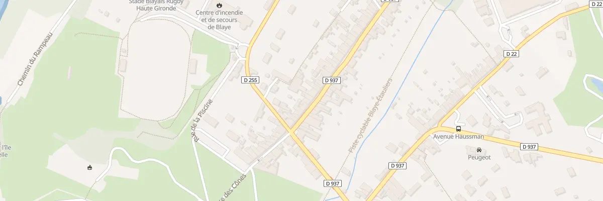 Plan du 35 Rue de l’Hôpital à Blaye
