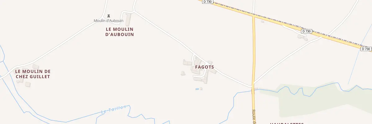 Plan du 5073 Fagots à Sainte-Ramée