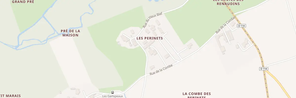 Plan du 8041 Les Perinets à Saint-Savinien