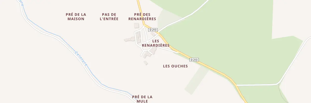 Plan du 5095 Les Renardieres à Saint-Loup