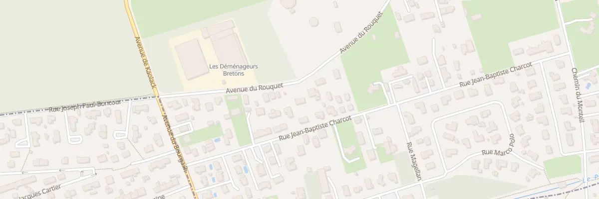Plan du 19 Av du Rouquet à Mérignac