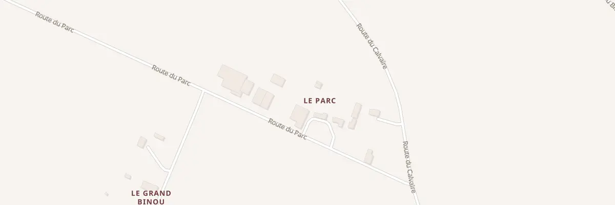 Plan du 2 Rte du Parc - St Jean Le Blanc à Terres de Druance