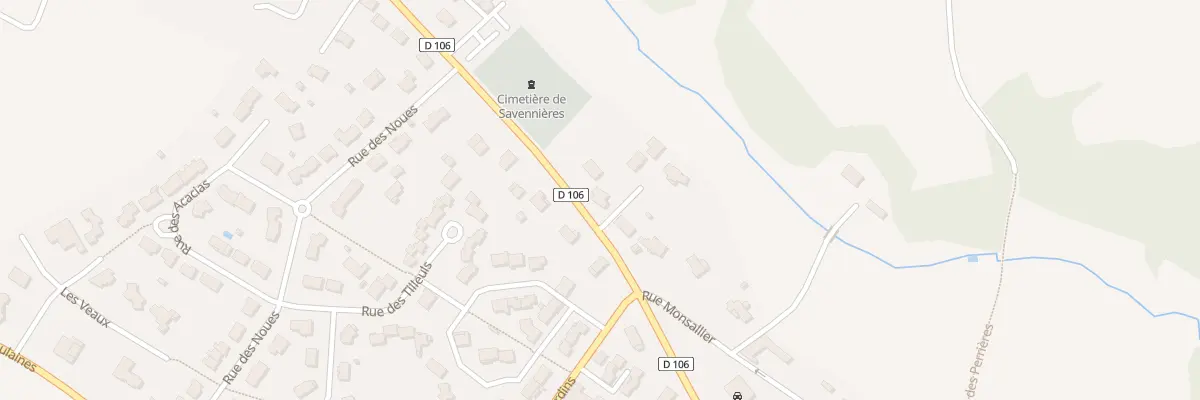 Plan du 4 Rue de la Croix Tout Blanc à Savennières