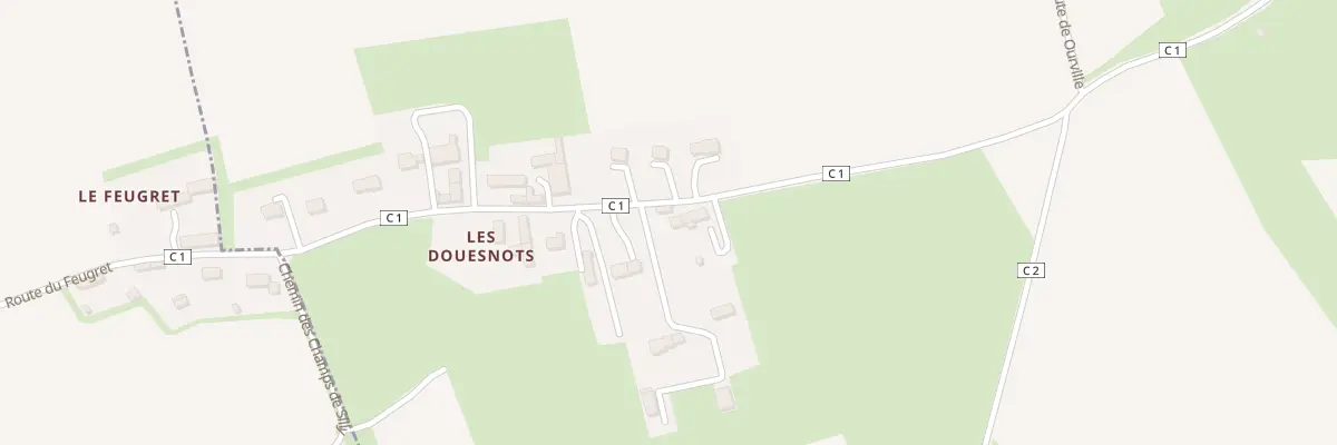 Plan du 5057 Les Douesnots à Hottot-les-Bagues