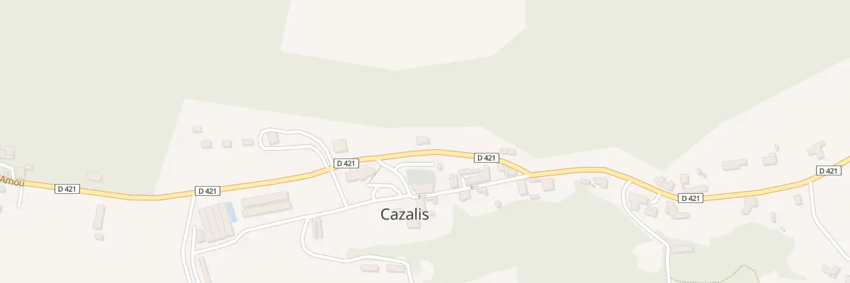 Plan du 96 Rte d’Amou à Cazalis