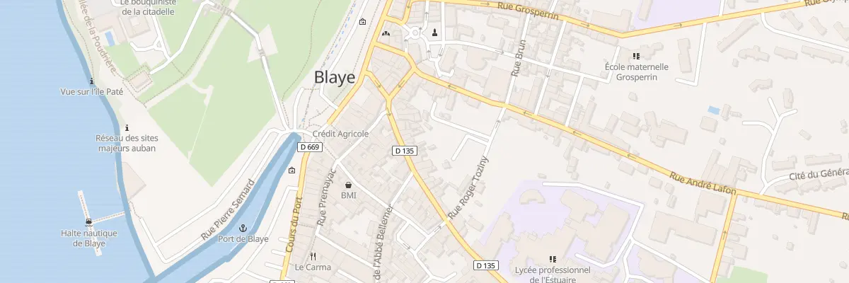 Plan du 11 Rue J Rudel à Blaye