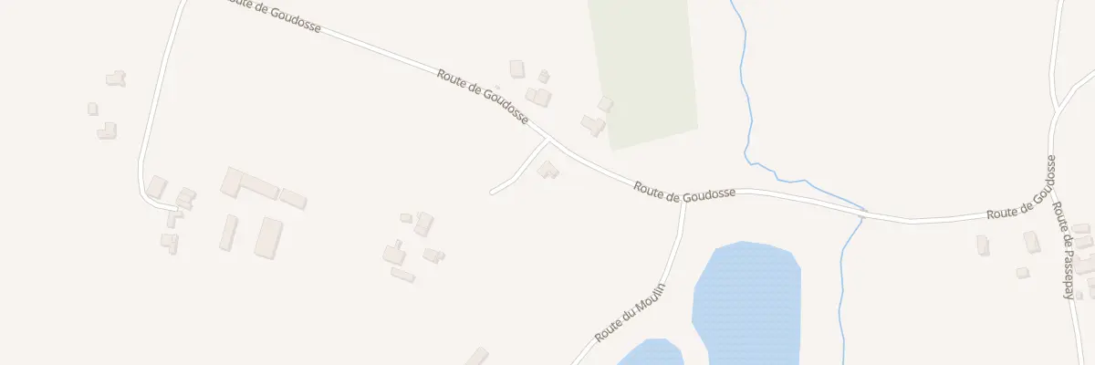 Plan du 3151 Rte de Goudosse à Cauna
