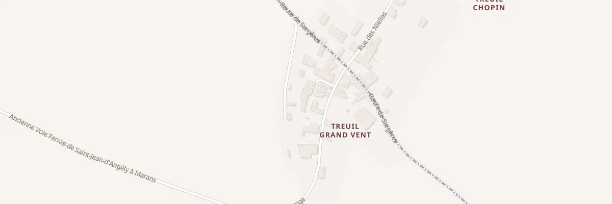 Plan du 70 Rue de Saintonge à Breuil-la-Réorte