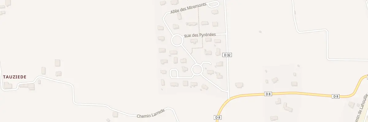 Plan du 197 Rue Carrère des Caminayres à Montaut