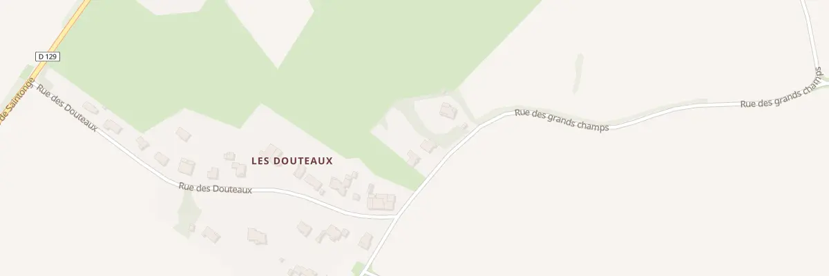 Plan du 35 Rue des Douteaux à Chermignac