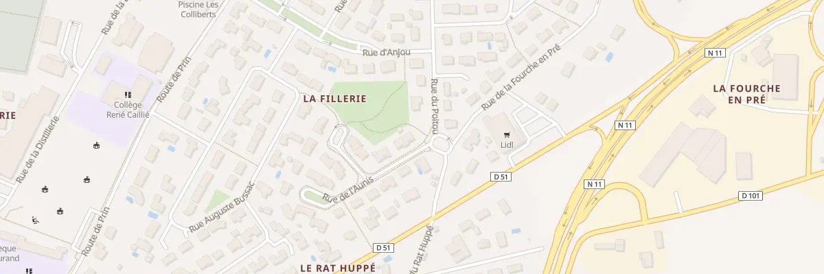 Plan du 2 Rue de l’Aunis à Mauzé-sur-le-Mignon