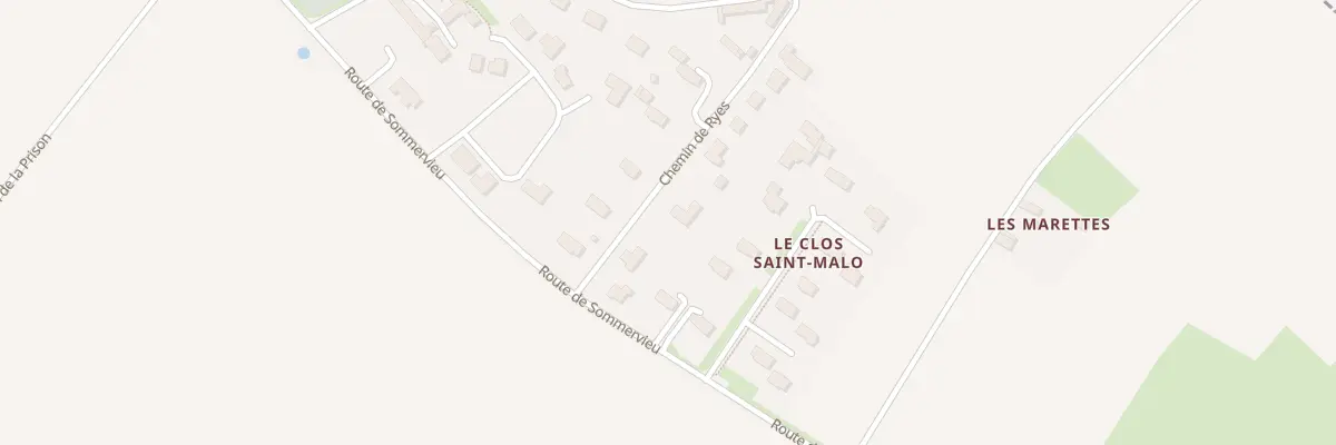 Plan du 6 Che de Ryes à Magny-en-Bessin