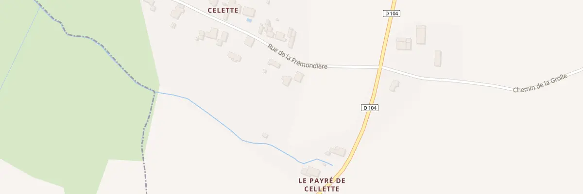 Plan du 29 Rue de la fremondière à Benet