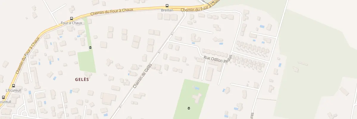 Plan du 42C Che de Gelès au Taillan-Médoc