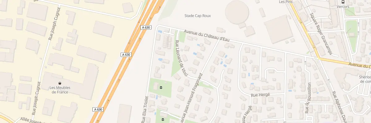 Plan du 5 Rue Léonard de Vinci à Mérignac