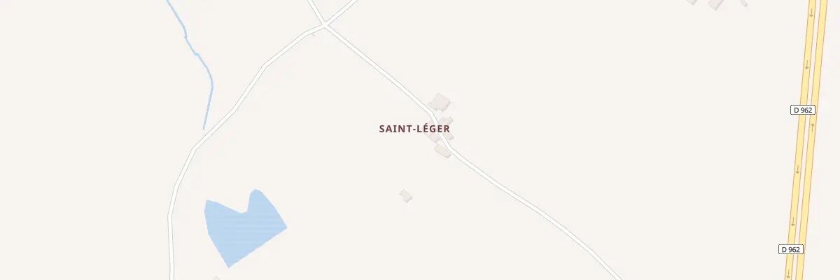 Plan du 3 Saint Leger à Martigné-sur-Mayenne