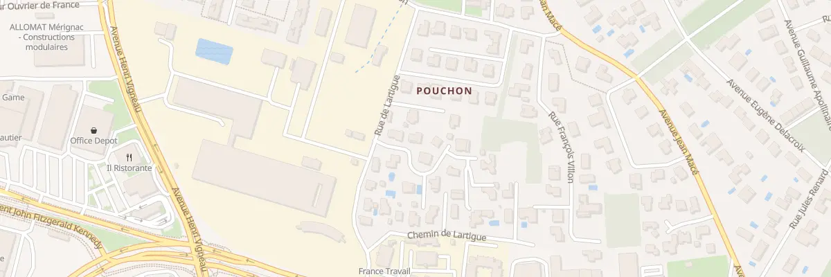 Plan du 4 Rue Mona Lisa à Mérignac