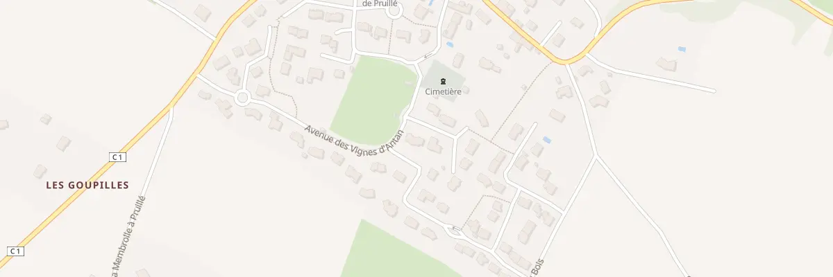 Plan du 1 Rue du Chenin Blanc à Longuenée-en-Anjou