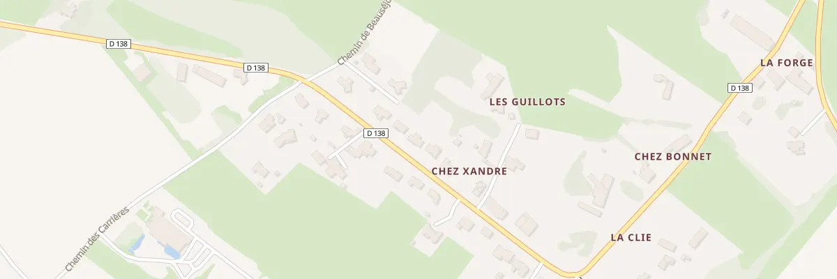 Plan du 28 Rte de Rétaud à Thénac