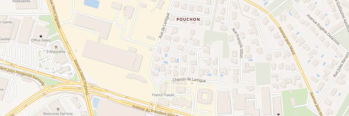 Plan du 5 Rue Mona Lisa à Mérignac