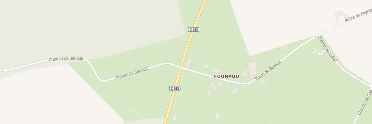 Plan du 19 Rte de Beyries à Sault-de-Navailles