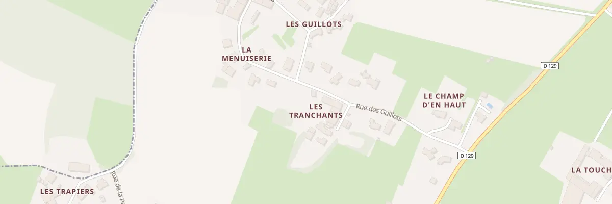 Plan du 15 Rue des Guillots à Chermignac