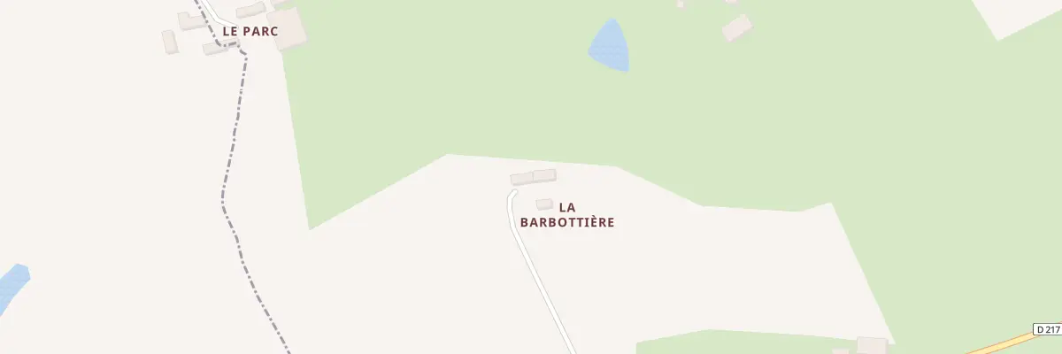 Plan du 1 La Barbottiere à Saint-Baudelle