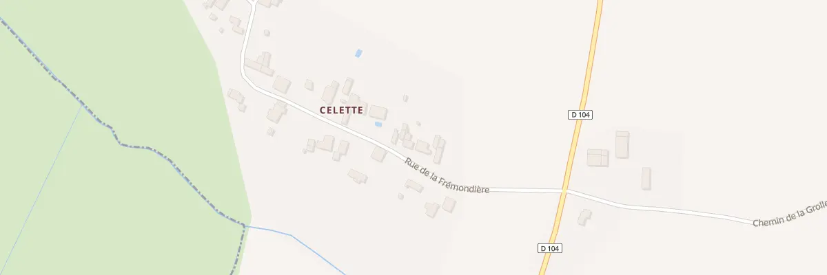 Plan du 32 Rue de la fremondière à Benet