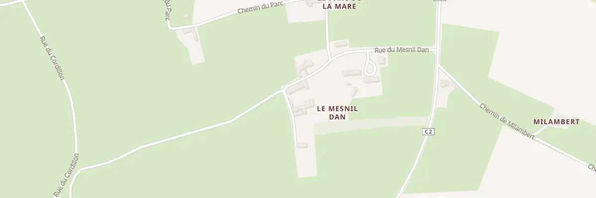 Plan du 3 Rue du Mesnil Dan à Lingèvres
