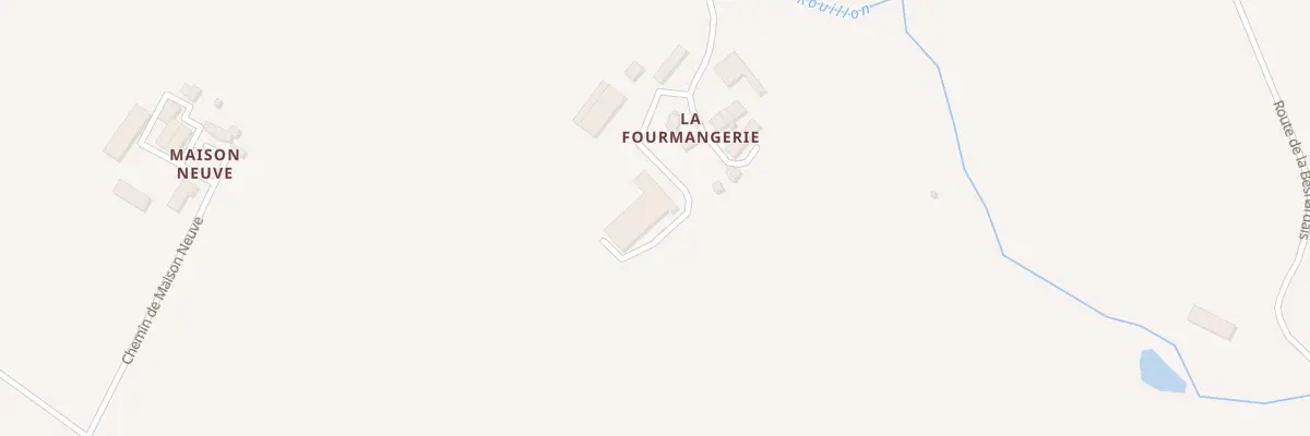 Plan du 6 Che de la Fourmangerie à Soucé
