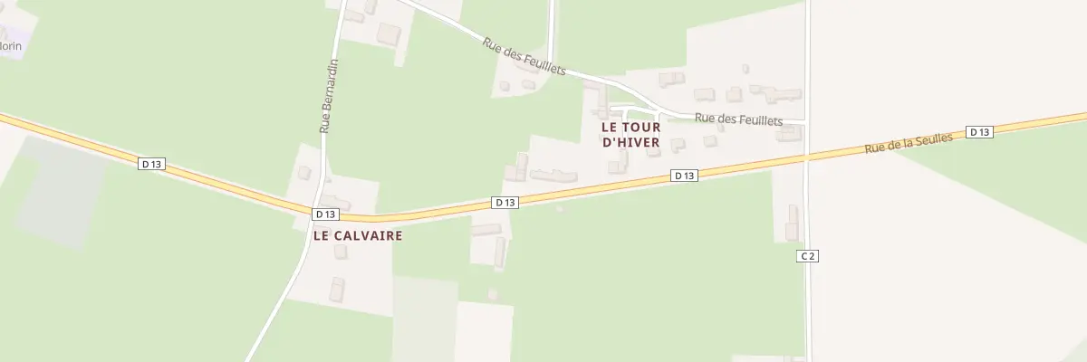 Plan du 11 Rue de la Seulles à Lingèvres