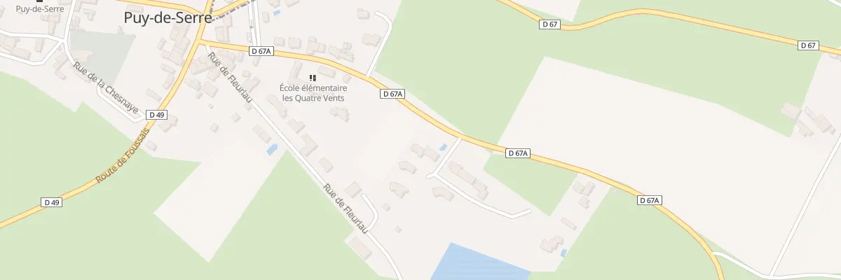 Plan du 4 Imp du Sablon à Puy-de-Serre