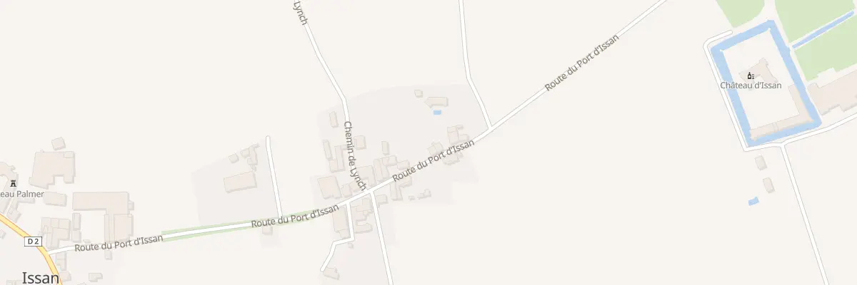 Plan du 22A Rte du Port d’Issan à Margaux-Cantenac