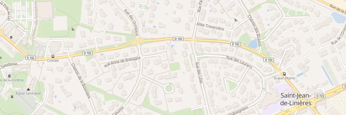 Plan du 5 Rue de la Plaisse à Saint-Léger-de-Linières