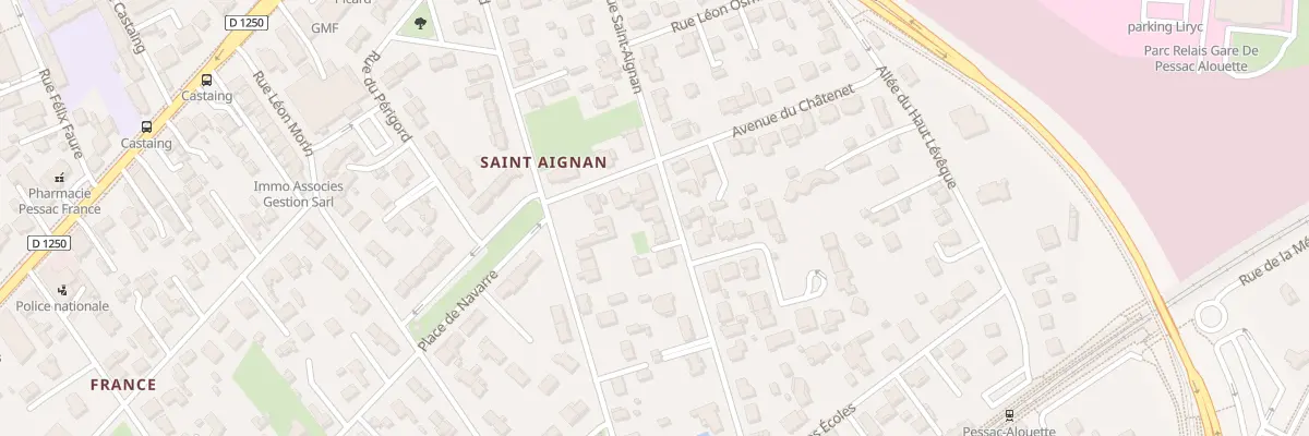 Plan du 35 Av Saint-Aignan à Pessac