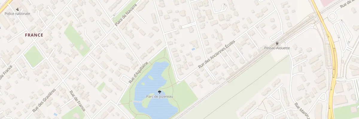 Plan du 61 Av Jean Meyraud à Pessac