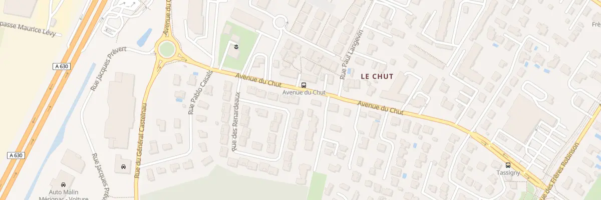 Plan du 38 Rue des Renardeaux à Mérignac