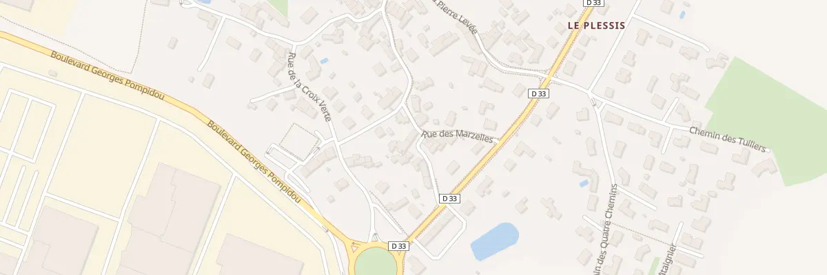 Plan du 13 Rue du Puy-breton à Cerizay