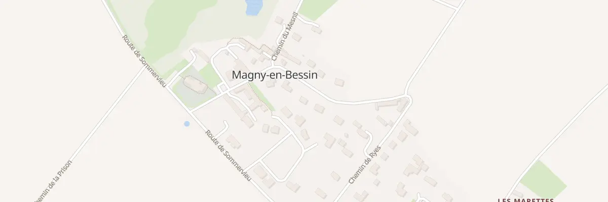 Plan du 5029 Le Bourg à Magny-en-Bessin