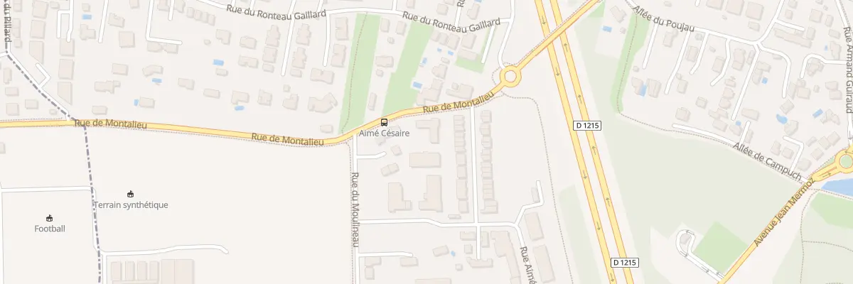 Plan du 73 Rue du Montalieu à Eysines