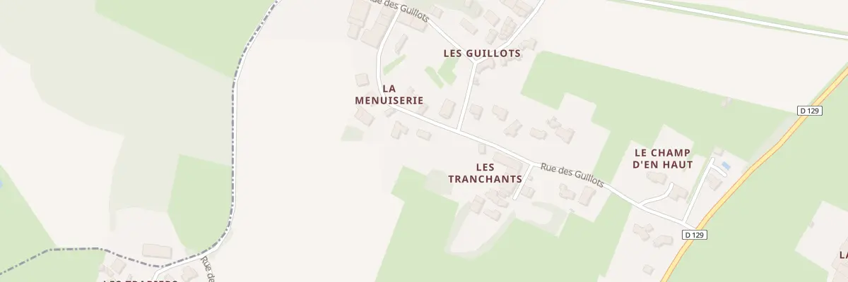 Plan du 3 Rue de la Menuiserie à Chermignac