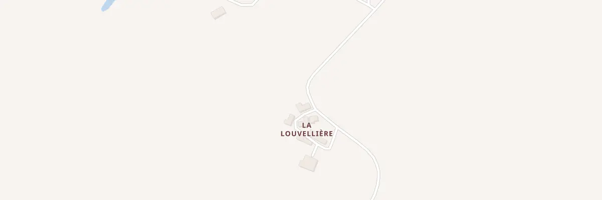 Plan du 1 La Louvelliere à Contest