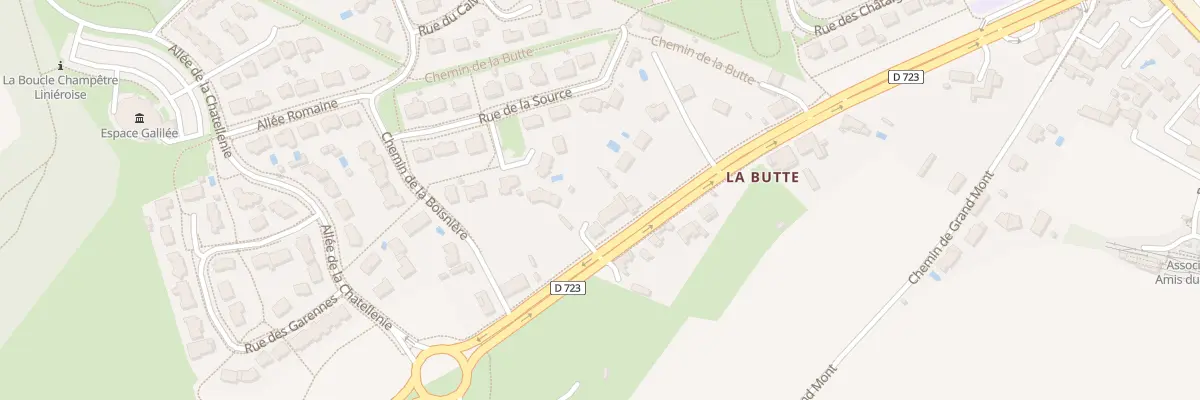 Plan du 34 Rte Nationale à Saint-Léger-de-Linières