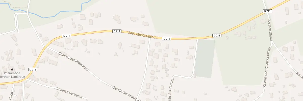 Plan du 514 Che du Bois d’Aubigney au Pian-Médoc